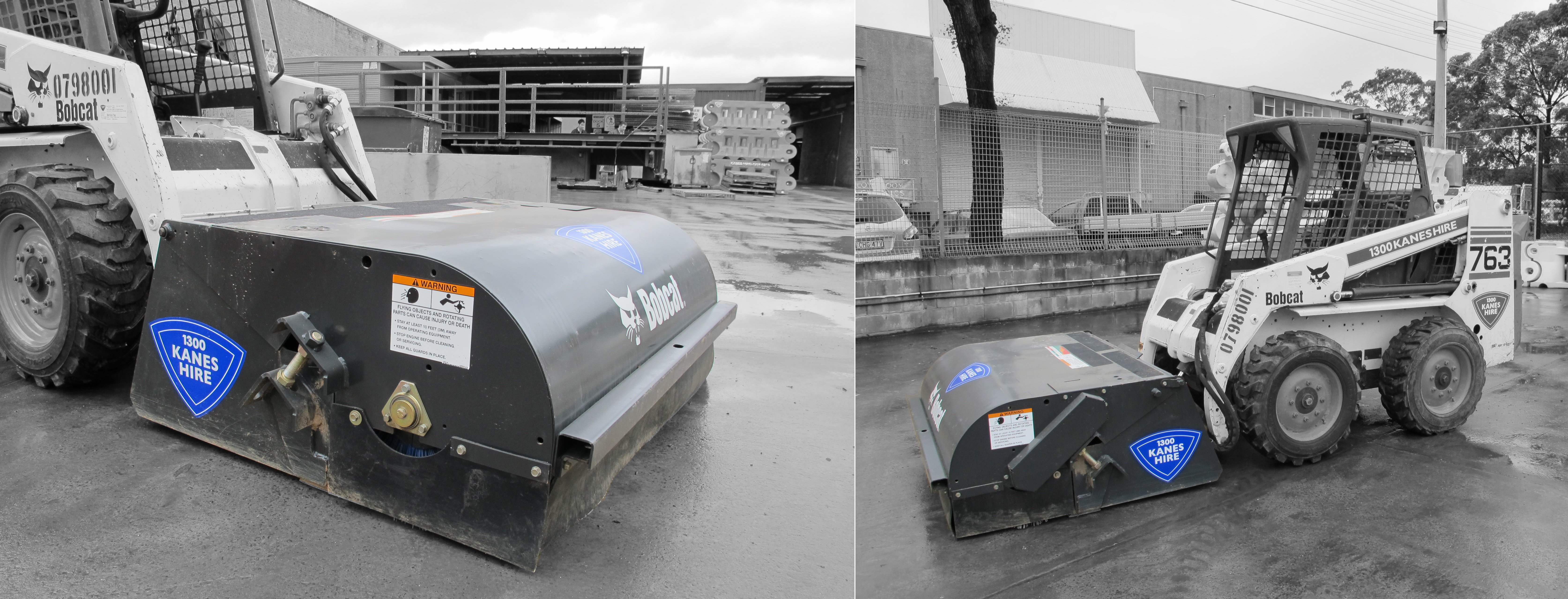 Bobcat 763 Sweeper Attachment