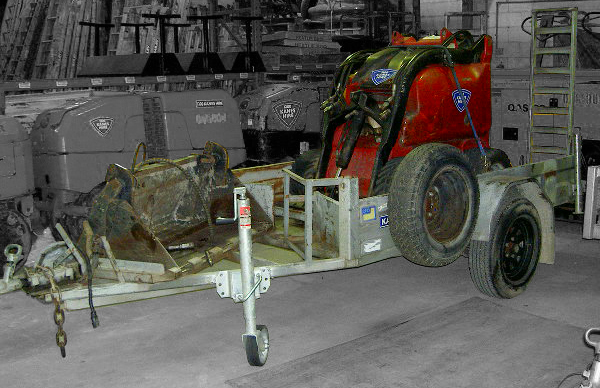 Bobcat Trailer Duel Axle