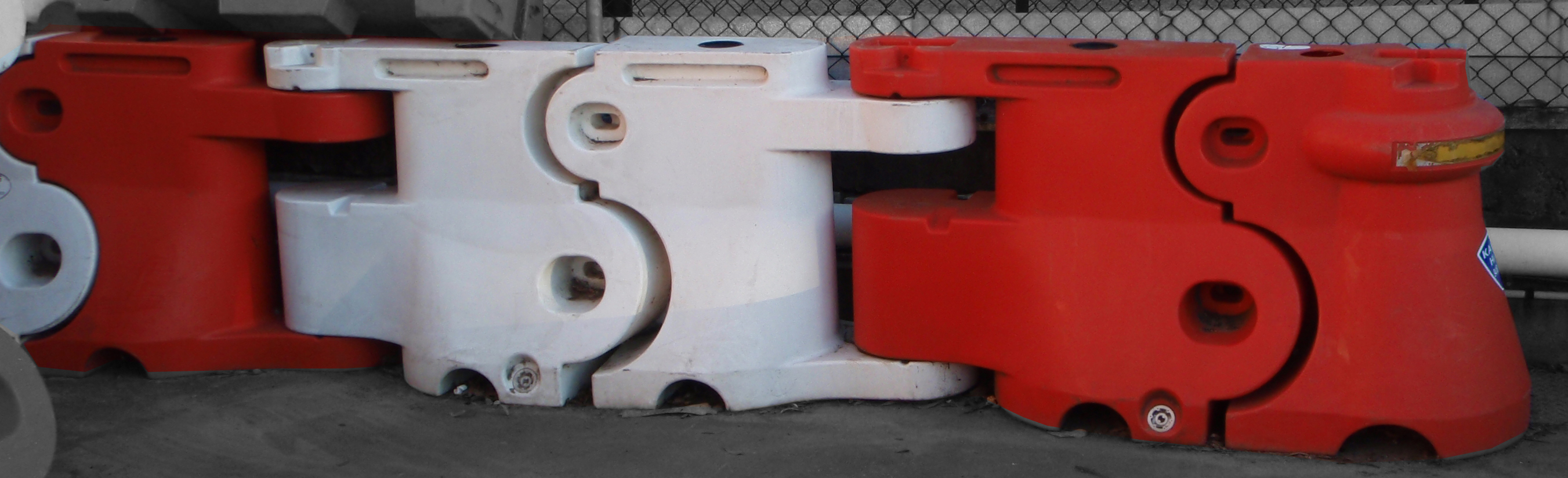 ROAD BARRIER END SECTION  (Delivery $6 ea)