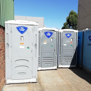 Portable toilet, Portable Loo fresh Water Flush